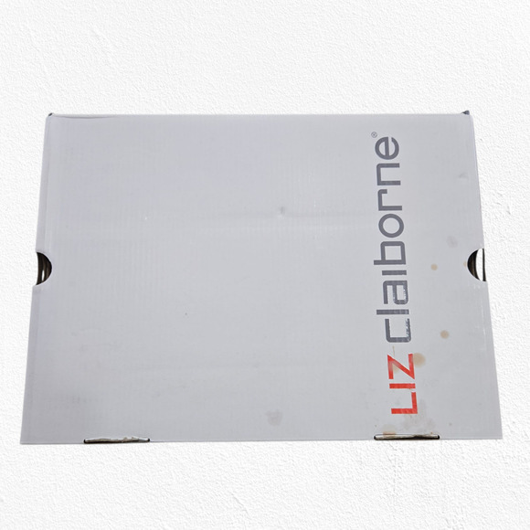 Liz Claiborne LC Barrington Black Suede Pointed Toe Ankle Booties Size 7.5 NIB - Picture 11 of 14